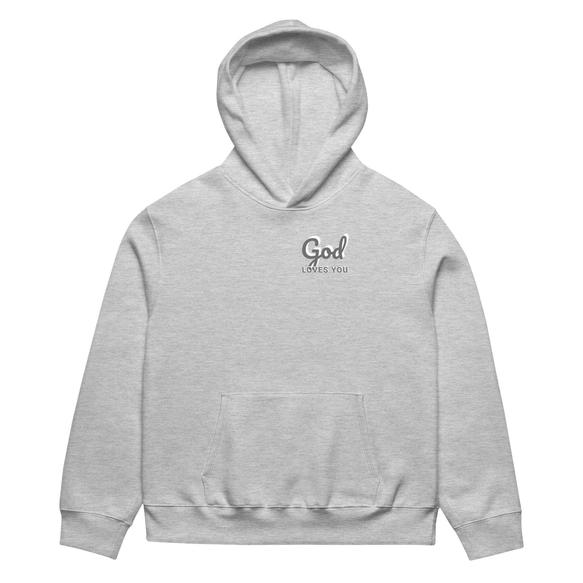 ithadtobegod, It ad To Be God, God Loves you Hoodie