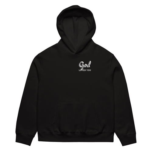 ithadtobegod, It ad To Be God, God Loves you Hoodie