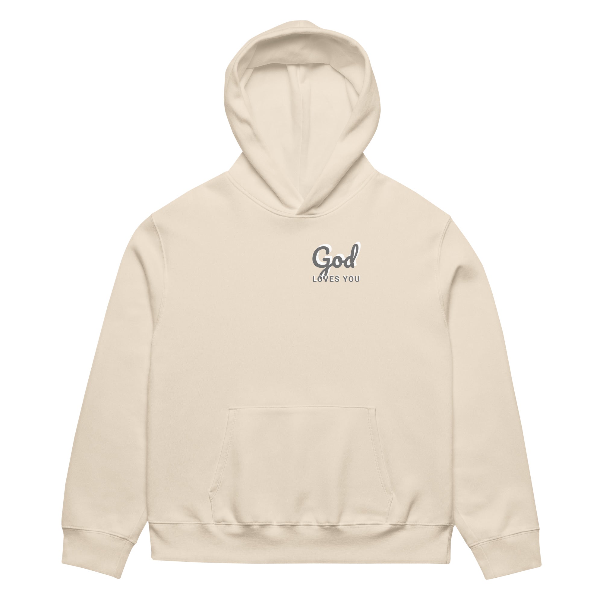 ithadtobegod, It ad To Be God, God Loves you Hoodie