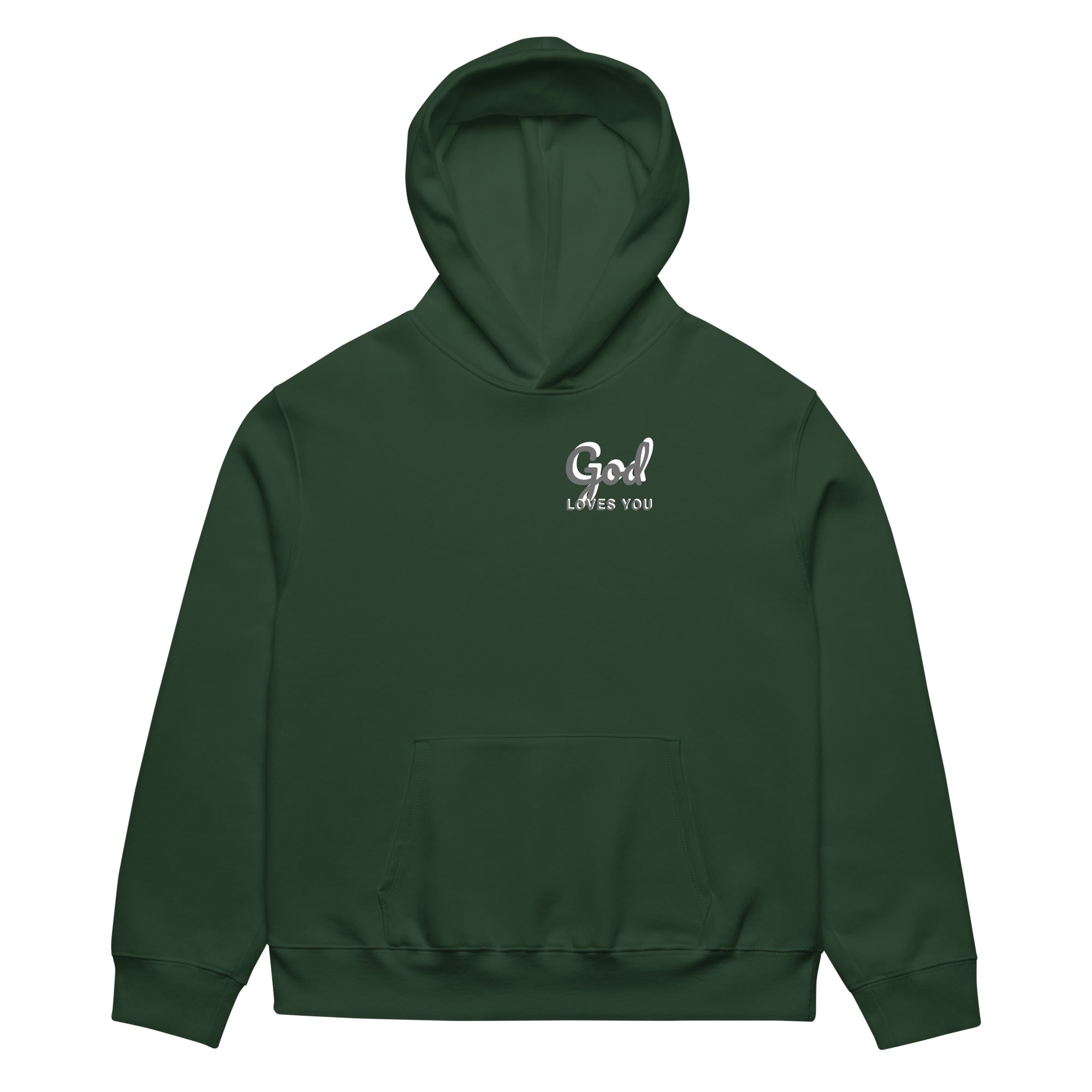 ithadtobegod, It ad To Be God, God Loves you Hoodie