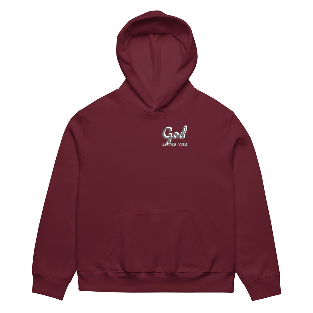 ithadtobegod, It ad To Be God, God Loves you Hoodie