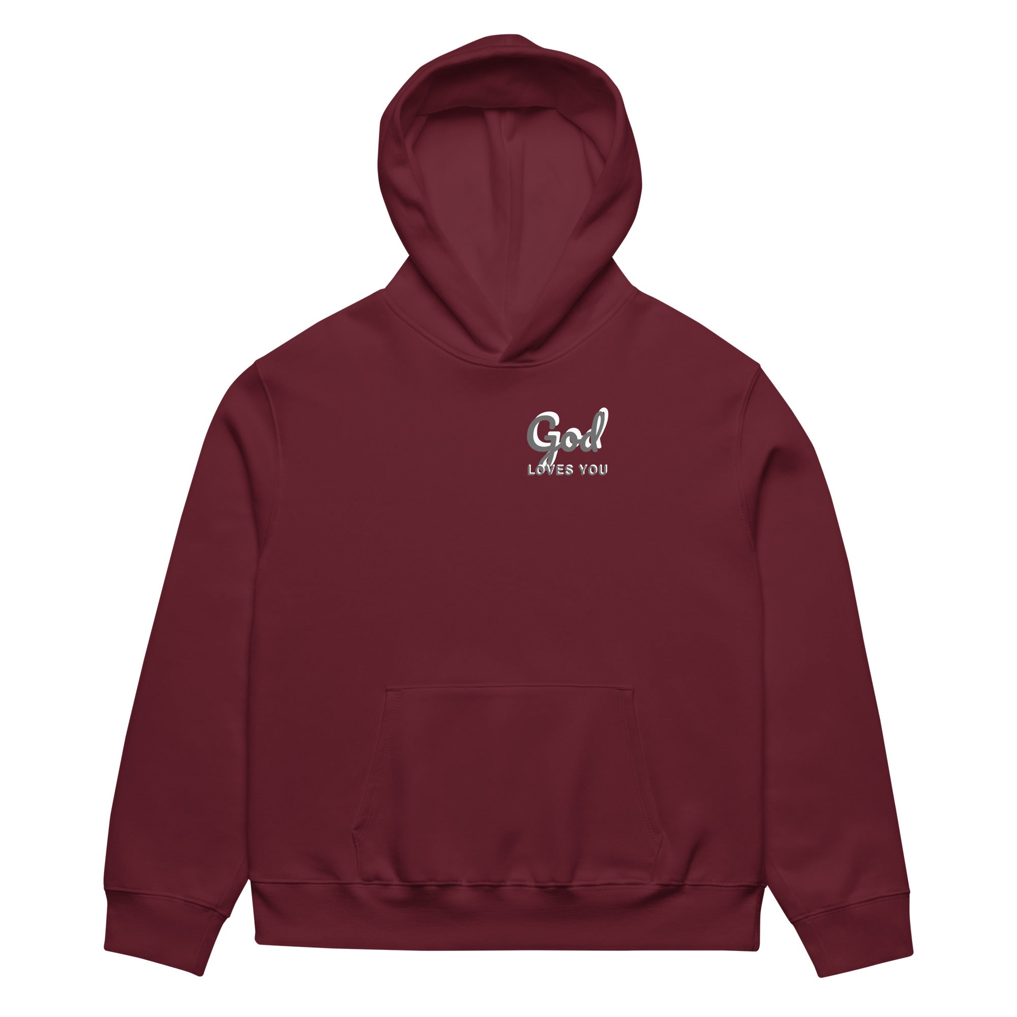ithadtobegod, It ad To Be God, God Loves you Hoodie