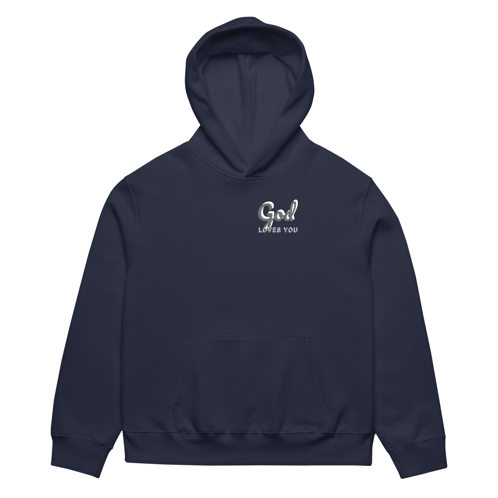 ithadtobegod, It ad To Be God, God Loves you Hoodie