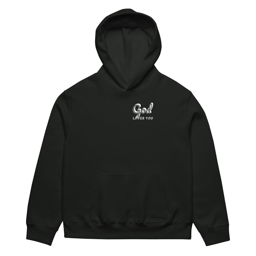 ithadtobegod, It ad To Be God, God Loves you Hoodie