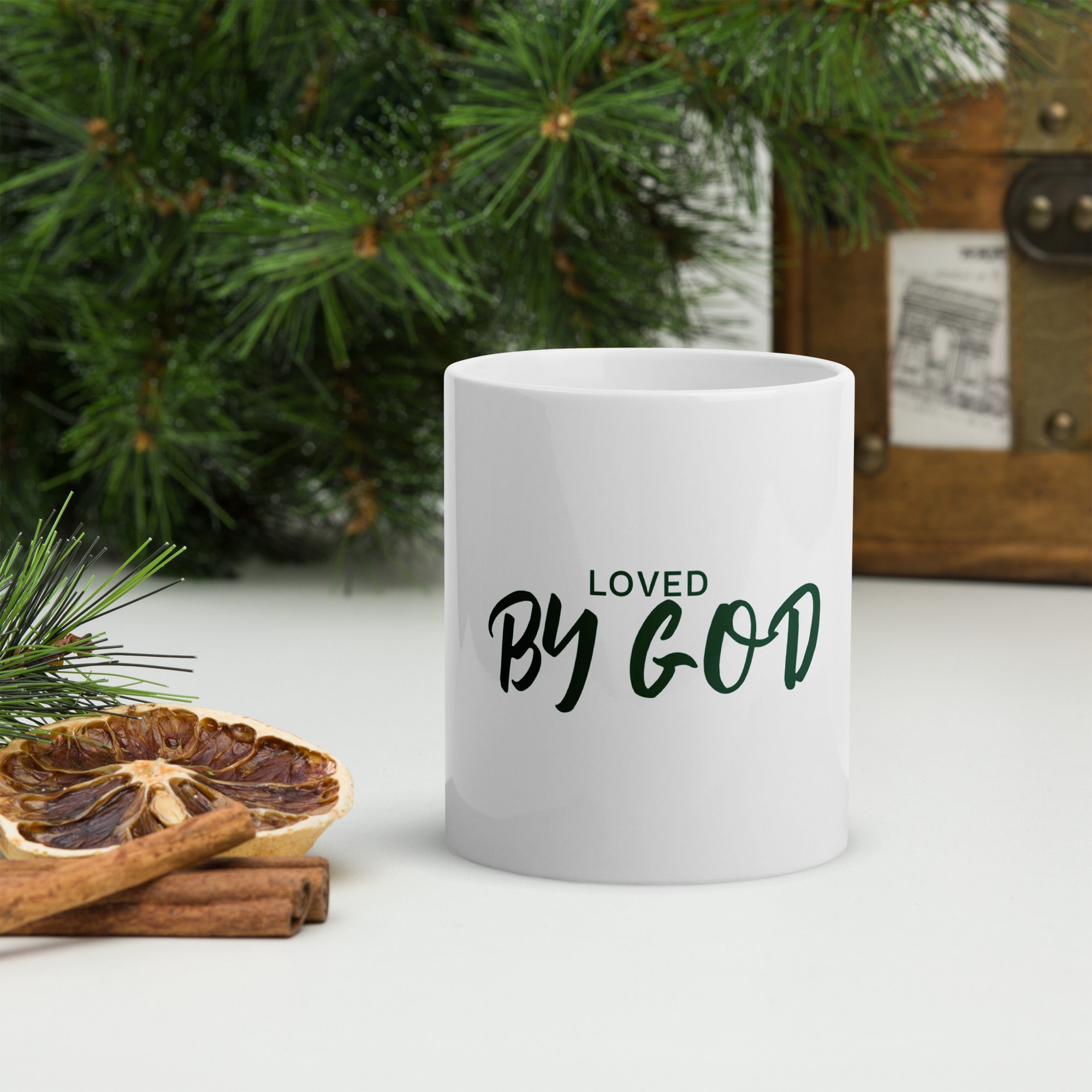 ithadtobegod, It had To Be God, Loved by God mug