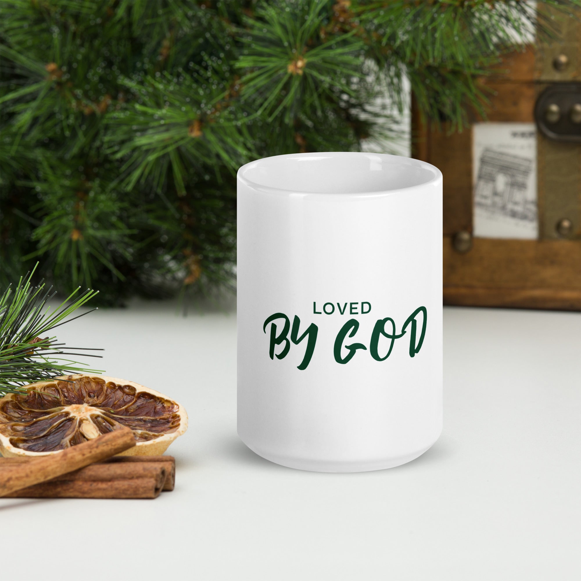 ithadtobegod, It had To Be God, Loved by God mug